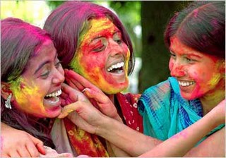 Faces of Holi